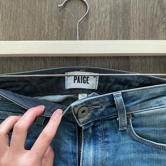 PAIGE Hoxton Ankle Peg Jeans - Picture 3 of 8